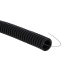 Труба гофр. ПВХ с протяжкой d20 мм (100 м) черная -Plast EKF tg-z-20-100-black