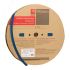 Трубка термоусаживаемая ТУТ нг 8/4 синяя рулон PROxima EKF tut-8-g