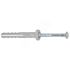 Дюбель-гвоздь 5х30/5 N F цилиндрический бортик, нейлон (200шт) Fischer 513739