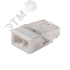 Клеммы монтажные PTC-2P 2273-242 450V 32A 0,14-4.0mm2 , 2 отверстия,  прозрачные, с пастой,  100 шт. JazzWay 5051096