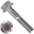 DIN 6921 Болт М6х12 10.9 ZN с шестигранной        головкой с фланцем и насечками оцинкованный ПроТек УТ000109568