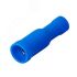 Разъем штекерный изолир гнездо 4 мм 1.5-2.5 кв мм (РШи-м 2.5-4 РШИм 2-5-4 ) синий, REXANT REXANT 08-0221
