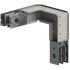 Секция магистральная  смены направления ШМА-5 1250А IP55 AL 3P+N(100%)+PE (корпус)  правая ШМА 5.10.1250.29 СОЭМИ Н0210402480