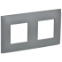 SKANDY Рамка 2-местная SK-F02Gr серый IEK