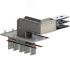 Секция магистральная  присоединительная ШМА-5 3200А IP55 AL 3P+N(100%)+PE (корпус)  к шкафу угловая горизонтальная в пространстве левая ШМА 5.10.3200. СОЭМИ Н0210406170