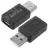 Переходник 33202К (USB-A папа - microUSB мама) МЕГЕОН к0000020111