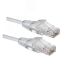 Шнур Коммутационный категории 6A SLIM LINE, U/UTP, HF, T568B, белый, 1 м Eurolan 21S-UA-01WT